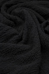 Midi Black Wool Dress 6