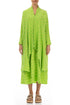Open Textured Pear Linen Jacket 1
