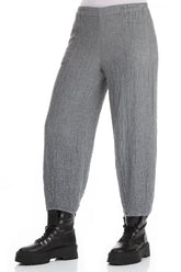 Pencil Grey Wool Trousers 3