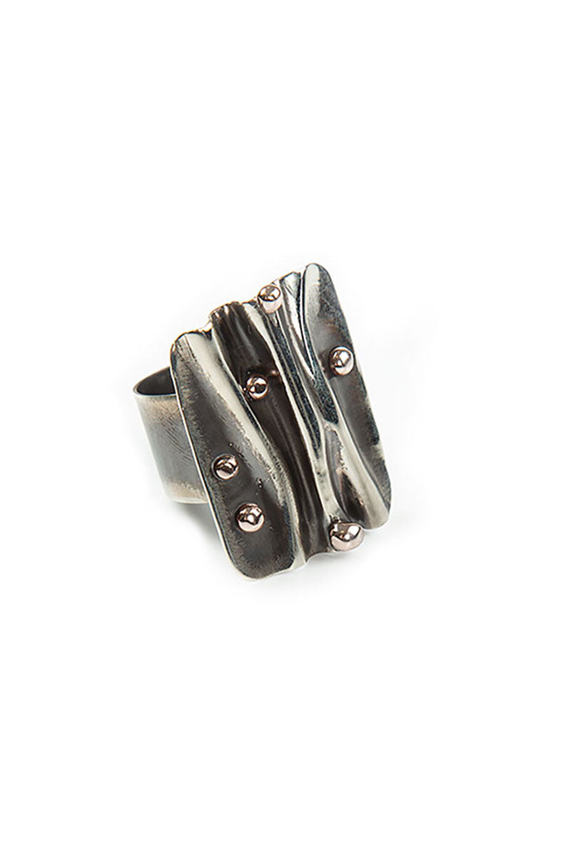 Raindrops Metal Ring 1