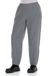 Straight Iron Silk Linen Trousers 3
