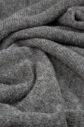 Wide Boxy Grey Wool Sweater 5